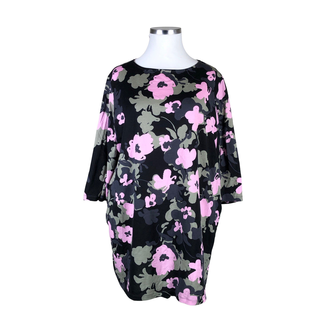 Unisex Marimekko - Trikotaažist tuunika, suurus 46 - Must (1)