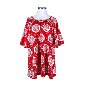 Unisex Nanso - Trikotaažist tuunika, suurus 50 - Punane (1)