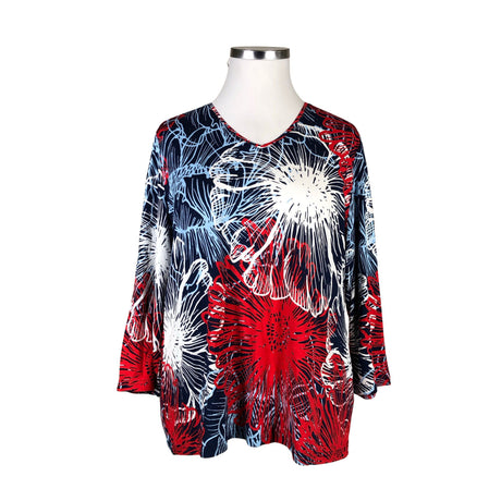 Unisex Nanso - Trikotaažist pluus, suurus 50 - Punane ()