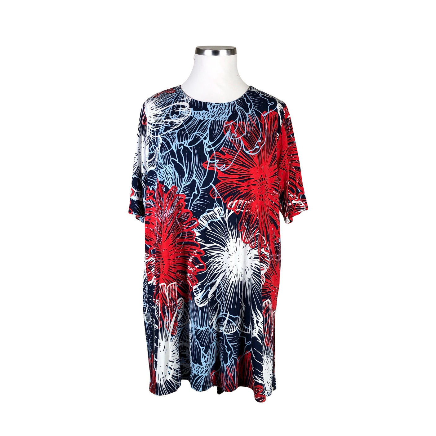 Unisex Nanso - Trikotaažist tuunika, suurus 52 - Punane (1)