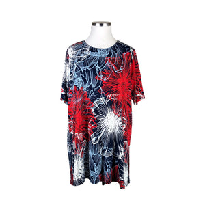 Unisex Nanso - Trikotaažist tuunika, suurus 52 - Punane (1)