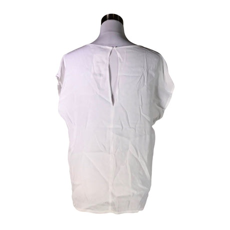 Unisex Minimum - Lühikeste käistega pluus, suurus 40 - Valge (2)