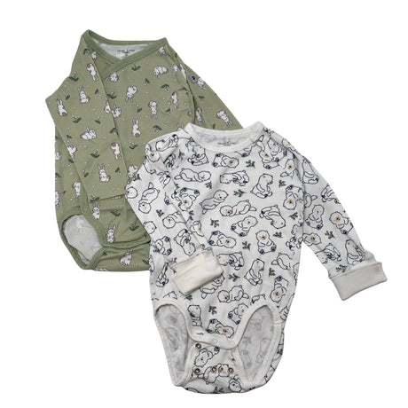 Unisex Polarn O. Pyret - Bodi, suurus 68 - 74 - Roheline ()