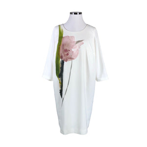 Unisex Marina Rinaldi - Mitteveniv kleit, suurus 44 - Valge (1)