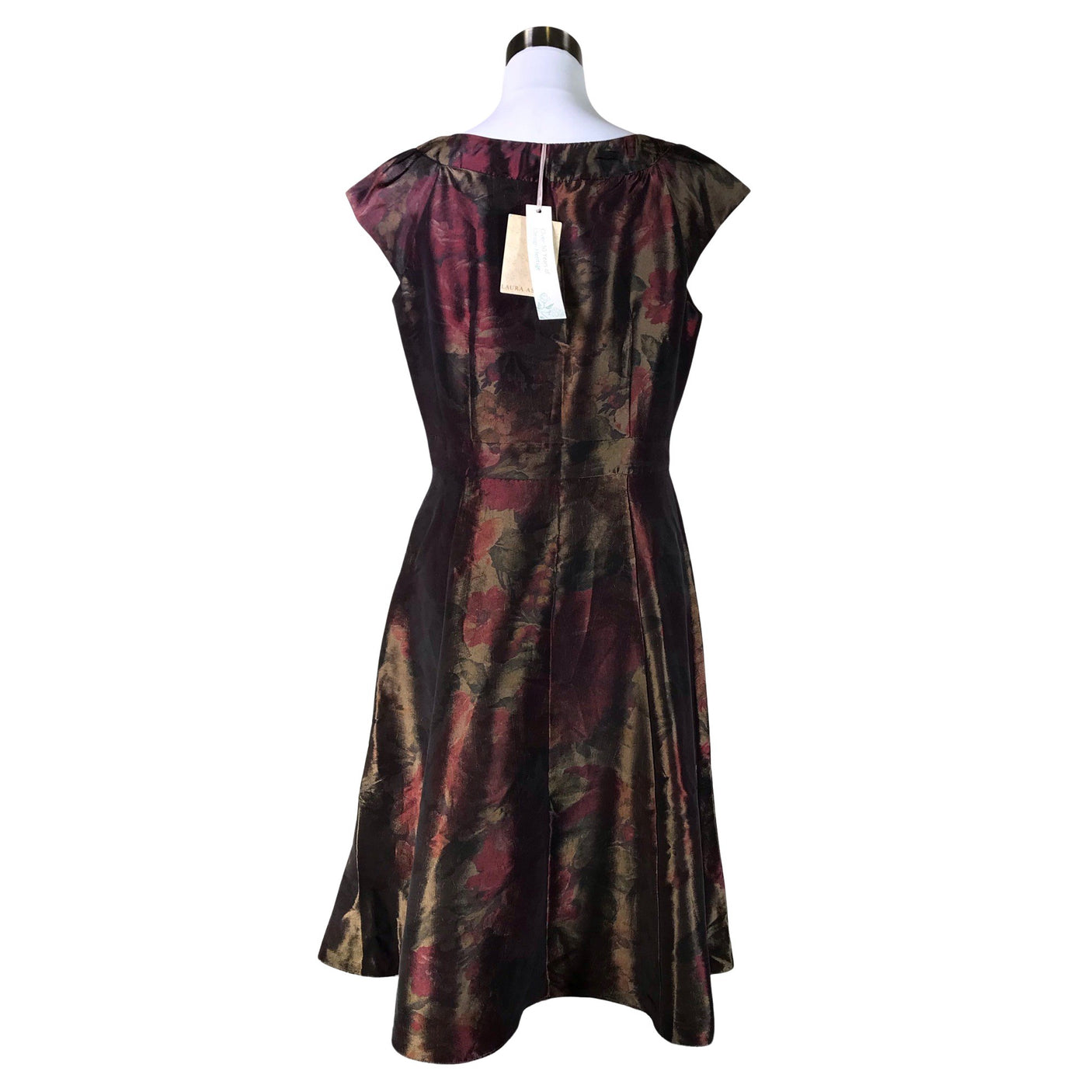 Unisex Laura Ashley - Pidulik kleit, suurus 40 - Pruun (2)