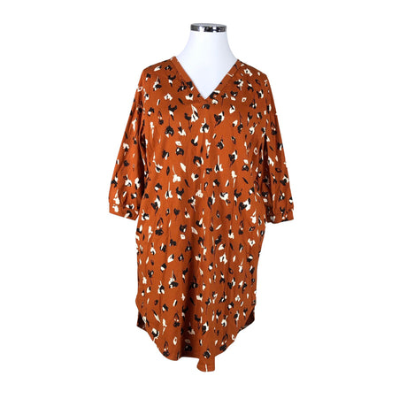 Unisex NOSH - Trikotaažist kleit, suurus 44 - Pruun ()