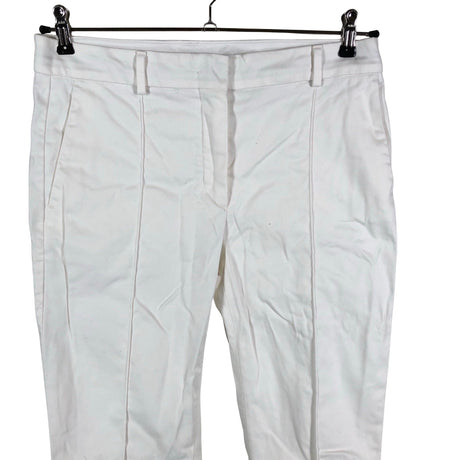 Unisex Sportmax - Mittevenivad püksid, suurus 40 - Looduslik valge (2)