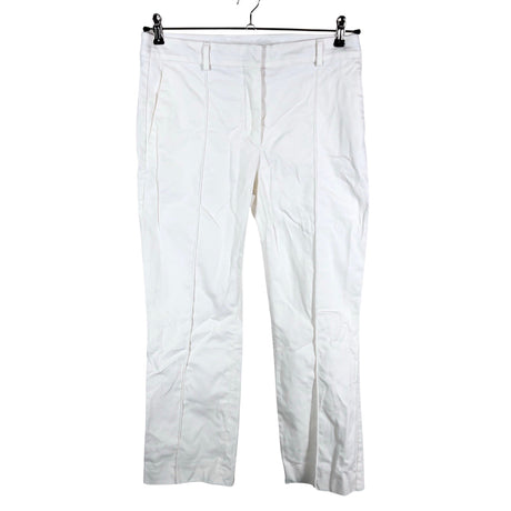 Unisex Sportmax - Mittevenivad püksid, suurus 40 - Looduslik valge ()