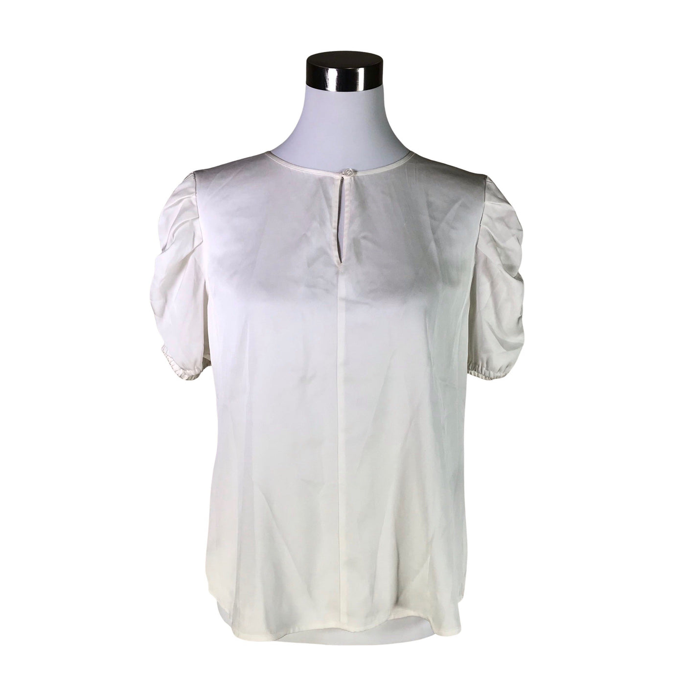 Unisex Sand - Lühikeste käistega pluus, suurus 40 - Looduslik valge (1)