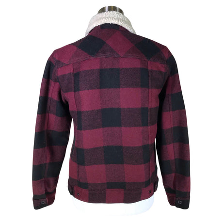 Unisex Levi's - Villane mantel, suurus 36 - Veinipunane (2)