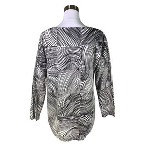 Unisex Handmade - Mitteveniv tuunika, suurus 38 - Must (2)