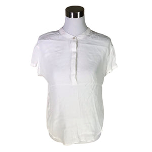 Unisex Tom Tailor - Lühikeste käistega pluus, suurus 36 - Valge (1)