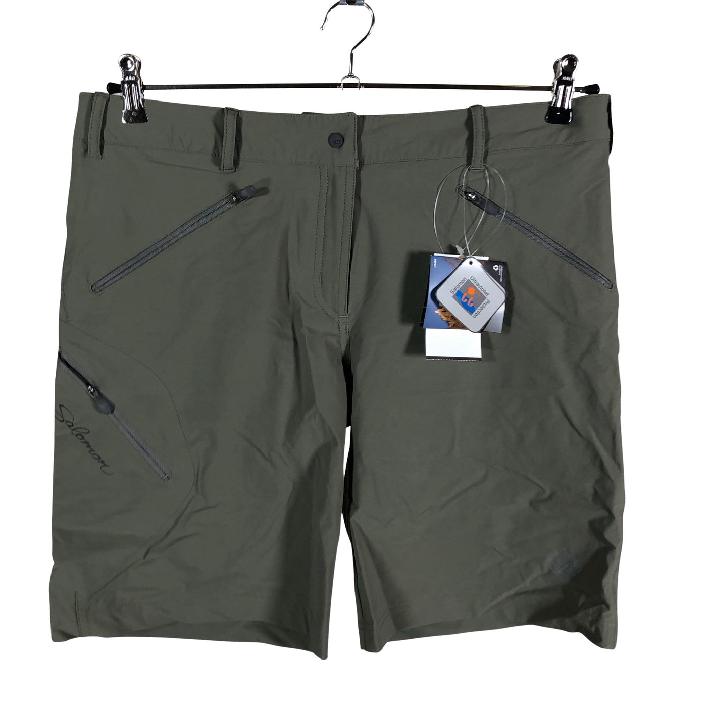 Unisex Salomon - Lühikesed püksid, suurus 40 - Roheline (1)