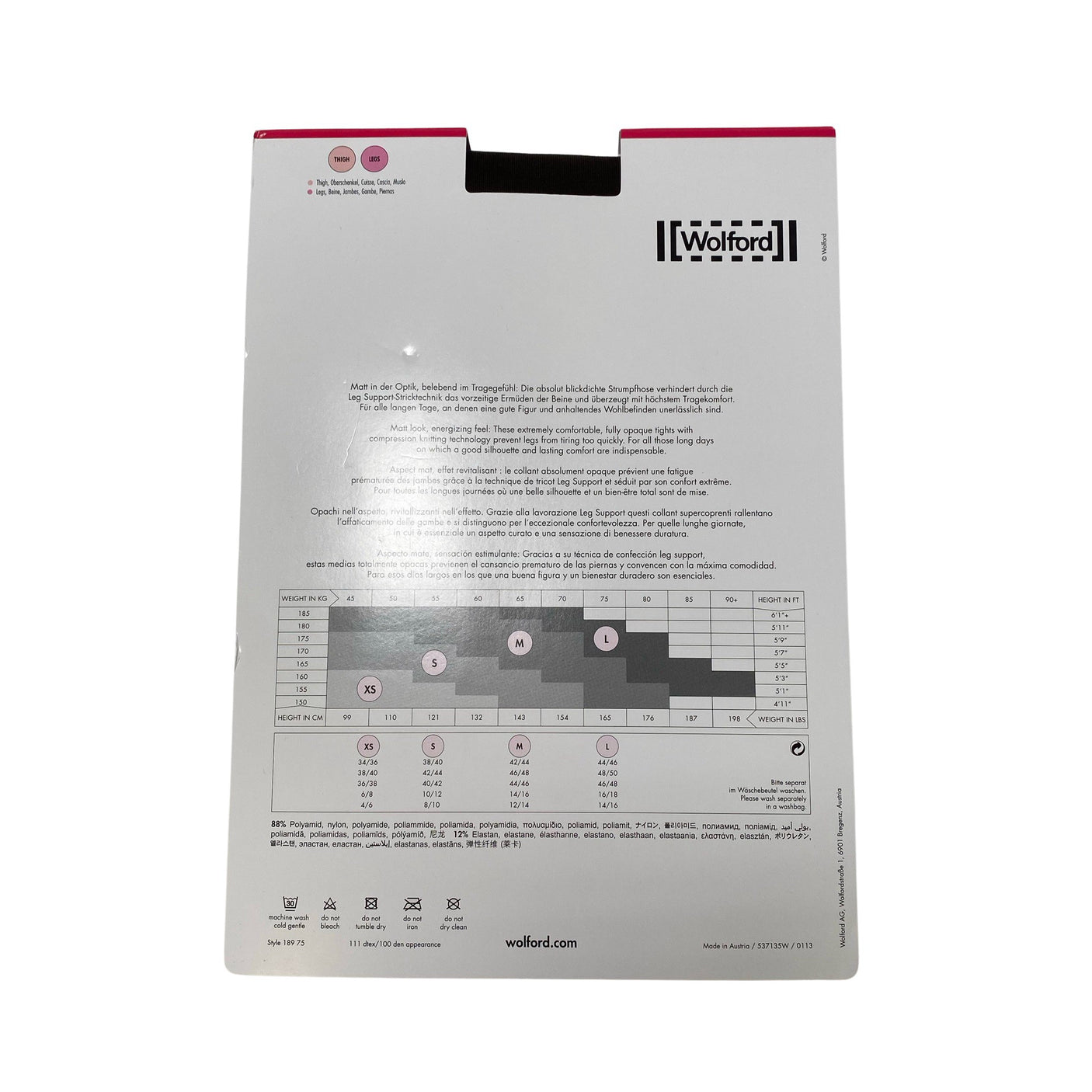 Unisex Wolford - Sukkpüksid, õhukesed, suurus 40 - Pruun (2)