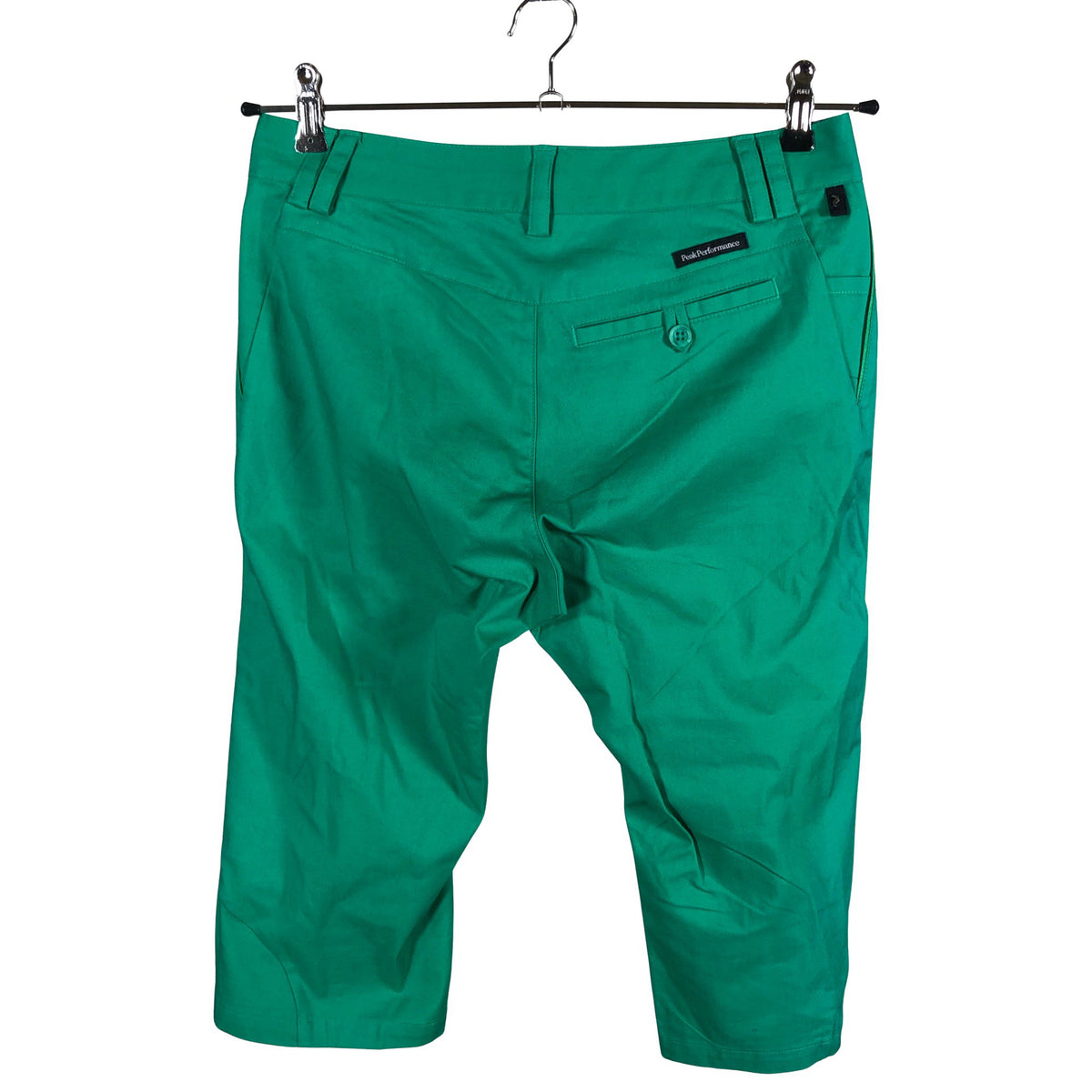 Unisex Peak Performance - Mittevenivad poolpikad püksid, suurus W27 - Roheline (2)