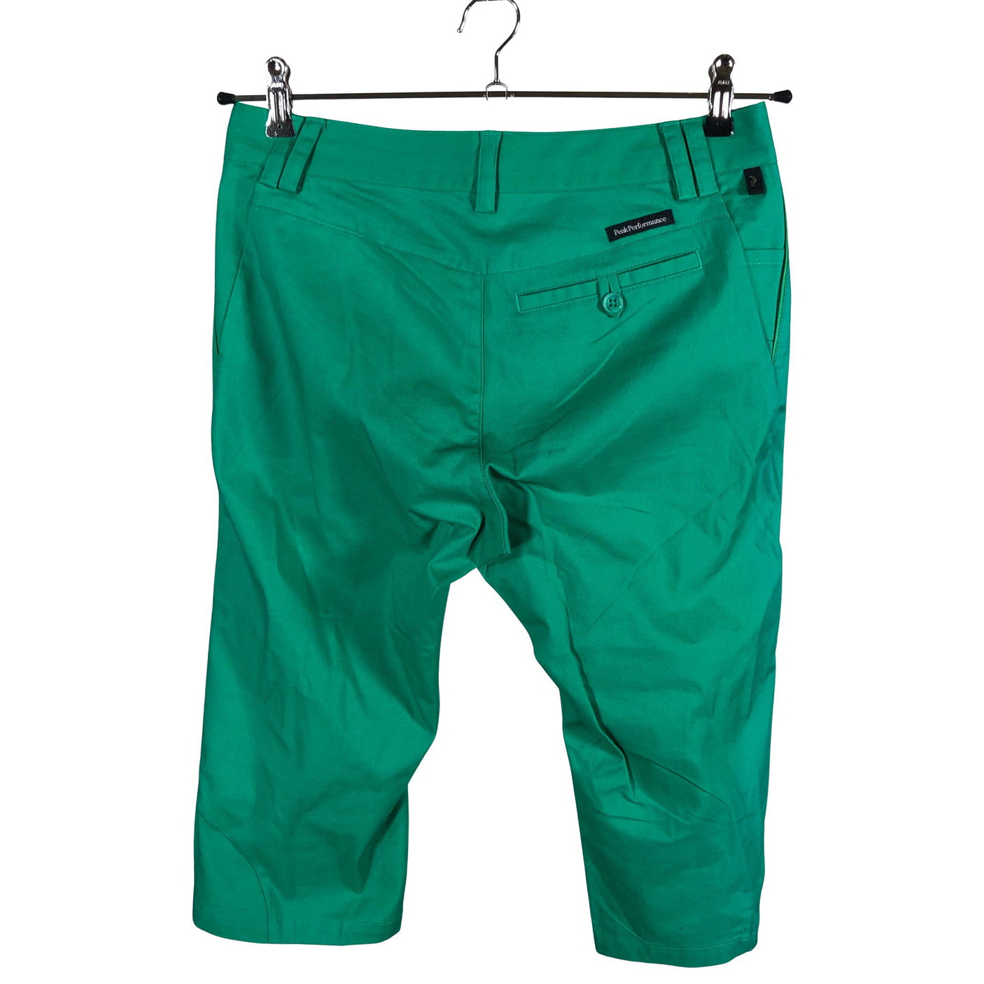 Unisex Peak Performance - Mittevenivad poolpikad püksid, suurus W27 - Roheline (2)
