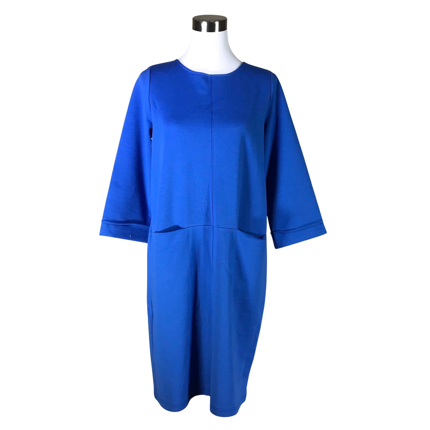 Unisex Nanso - Trikotaažist kleit, suurus 38 - Sinine (1)