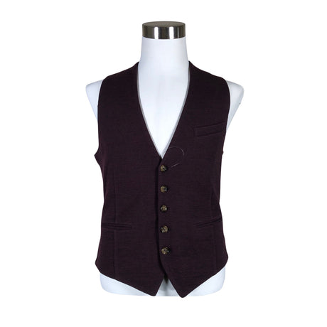 Unisex Eleventy - Ülikonna vest, suurus L - Veinipunane ()