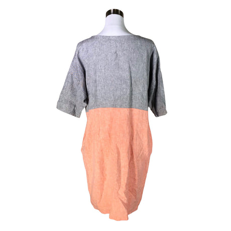 Unisex Lumoan - Mitteveniv kleit, suurus 40 - Oranž (2)