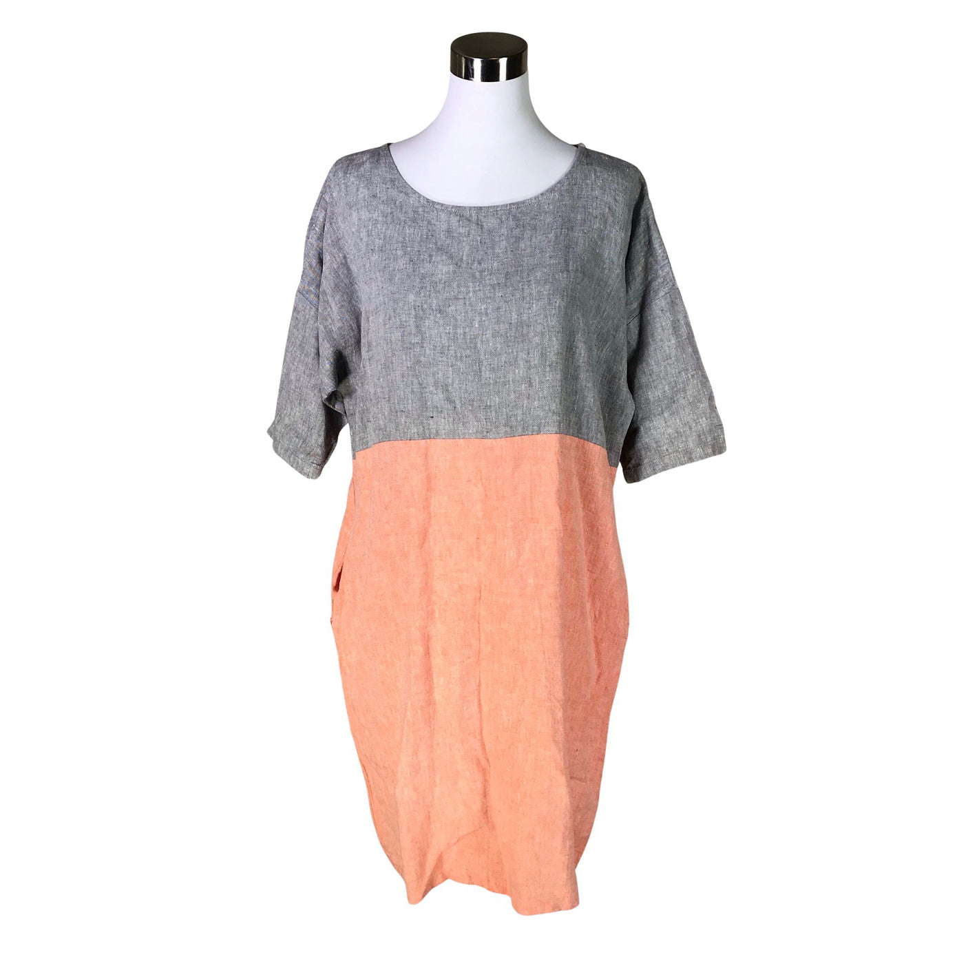 Unisex Lumoan - Mitteveniv kleit, suurus 40 - Oranž (1)