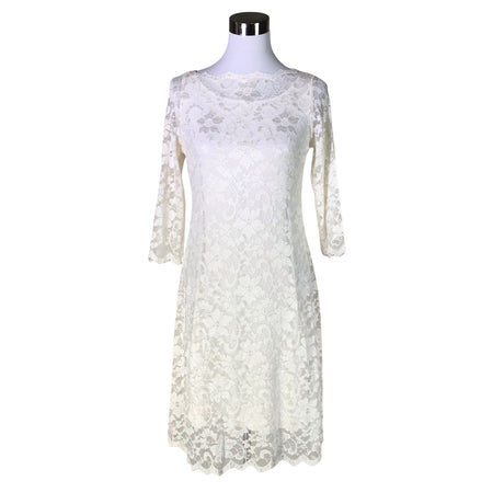 Unisex Muotikuu - Pidulik kleit, suurus 36 - Looduslik valge ()