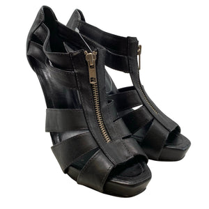 Unisex Rizzo - Kontsaga rihmikud, suurus 40 - Must (2)