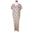 Unisex House of Lola - Trikotaažist kleit, suurus 40 - Valge ()