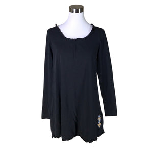 Unisex me&i - Trikotaažist tuunika, suurus 40 - Must (1)