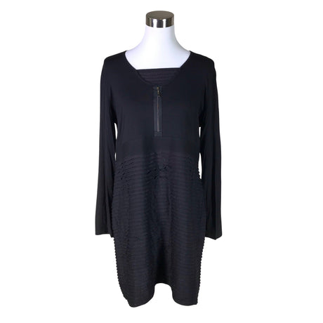 Unisex Voglia - Trikotaažist kleit, suurus 40 - Must ()