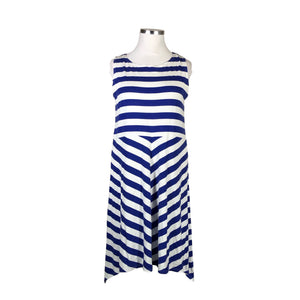 Unisex Nanso - Trikotaažist kleit, suurus 42 - Sinine (1)