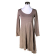 Unisex Nanso - Trikotaažist kleit, suurus 38 - Beige ()