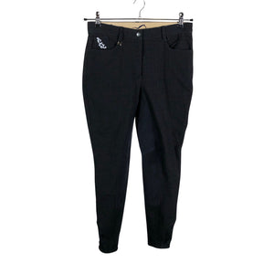 Unisex Eurohunter - Ratsapüksid, suurus 38 - Must (1)