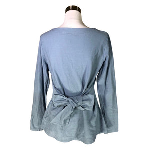 Unisex NOSH - Trikotaažist pluus, suurus 40 - Helesinine (2)