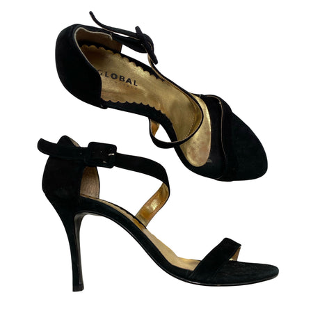 Unisex Global - Kontsaga rihmikud, suurus 41 - Must ()