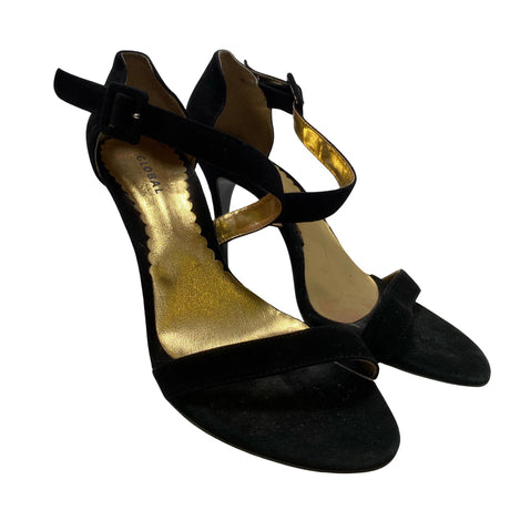 Unisex Global - Kontsaga rihmikud, suurus 41 - Must (2)