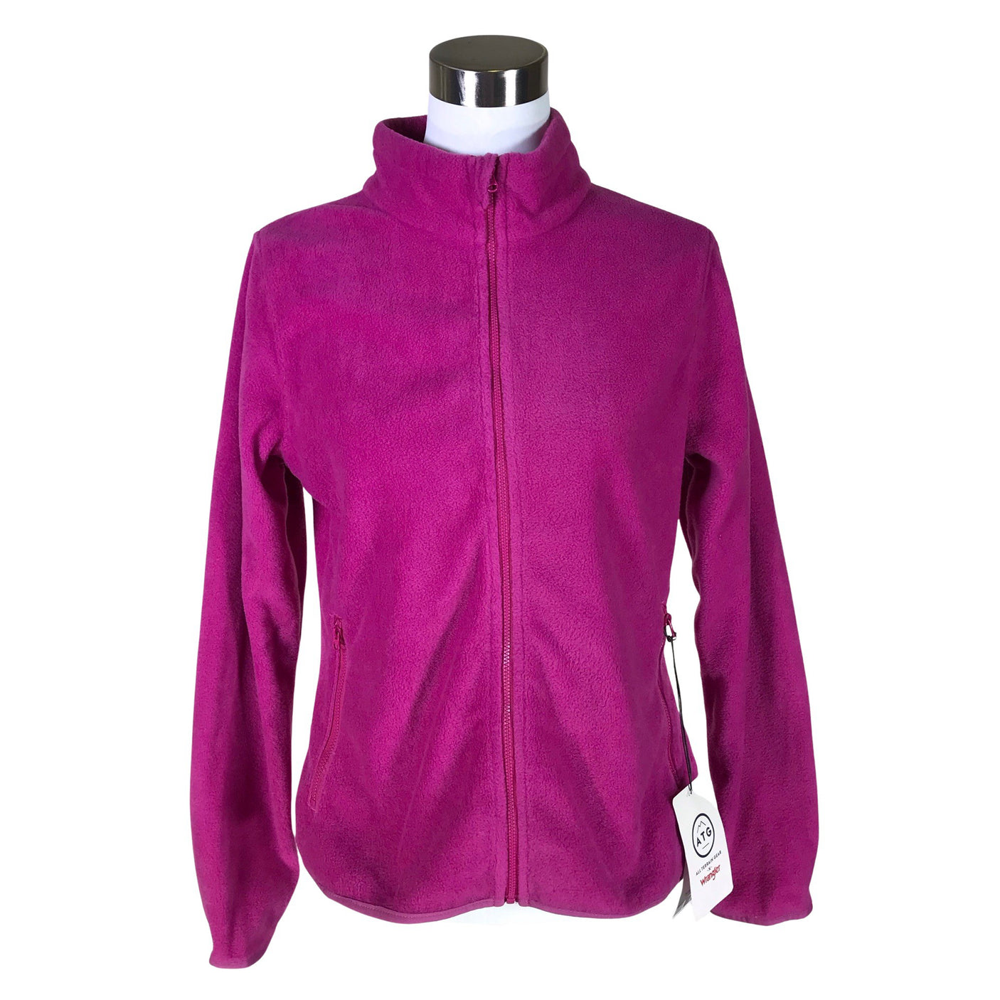 Unisex Wrangler - Fliisjakk, suurus 38 - Lilla (1)