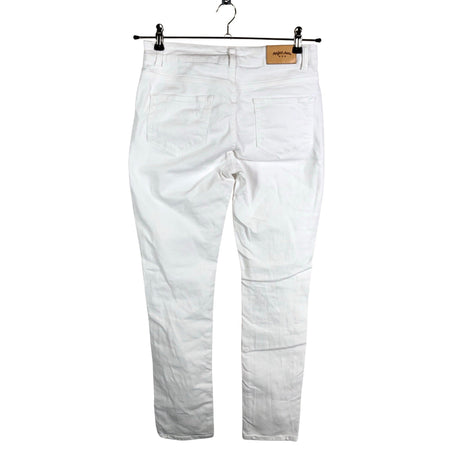 Unisex Perfect Jeans - Teksad, suurus 36 - Valge (2)