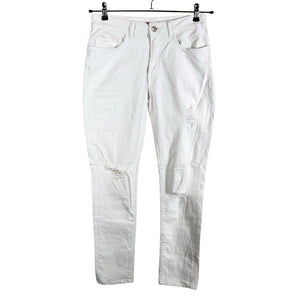 Unisex Perfect Jeans - Teksad, suurus 36 - Valge (1)