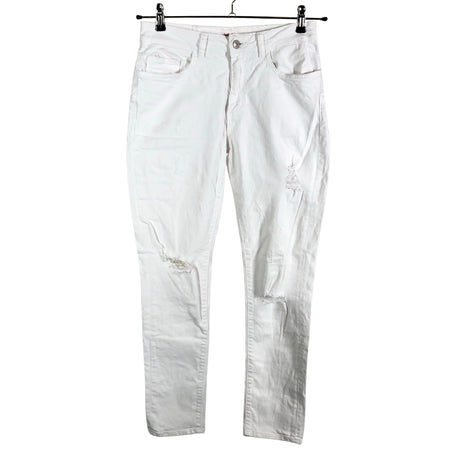 Unisex Perfect Jeans - Teksad, suurus 36 - Valge ()