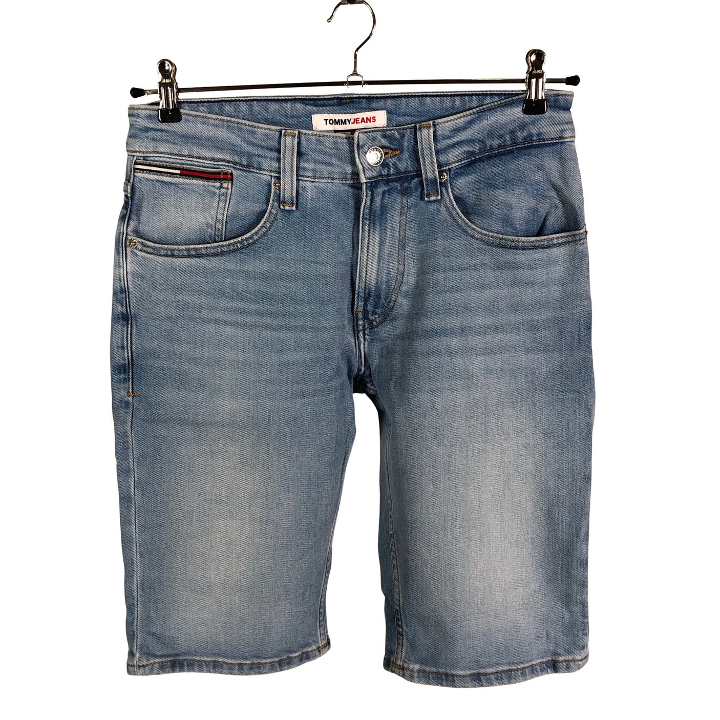 Unisex Tommy Jeans (Tommy Hilfiger) - Teksast lühikesed püksid, suurus W29 - Helesinine (1)