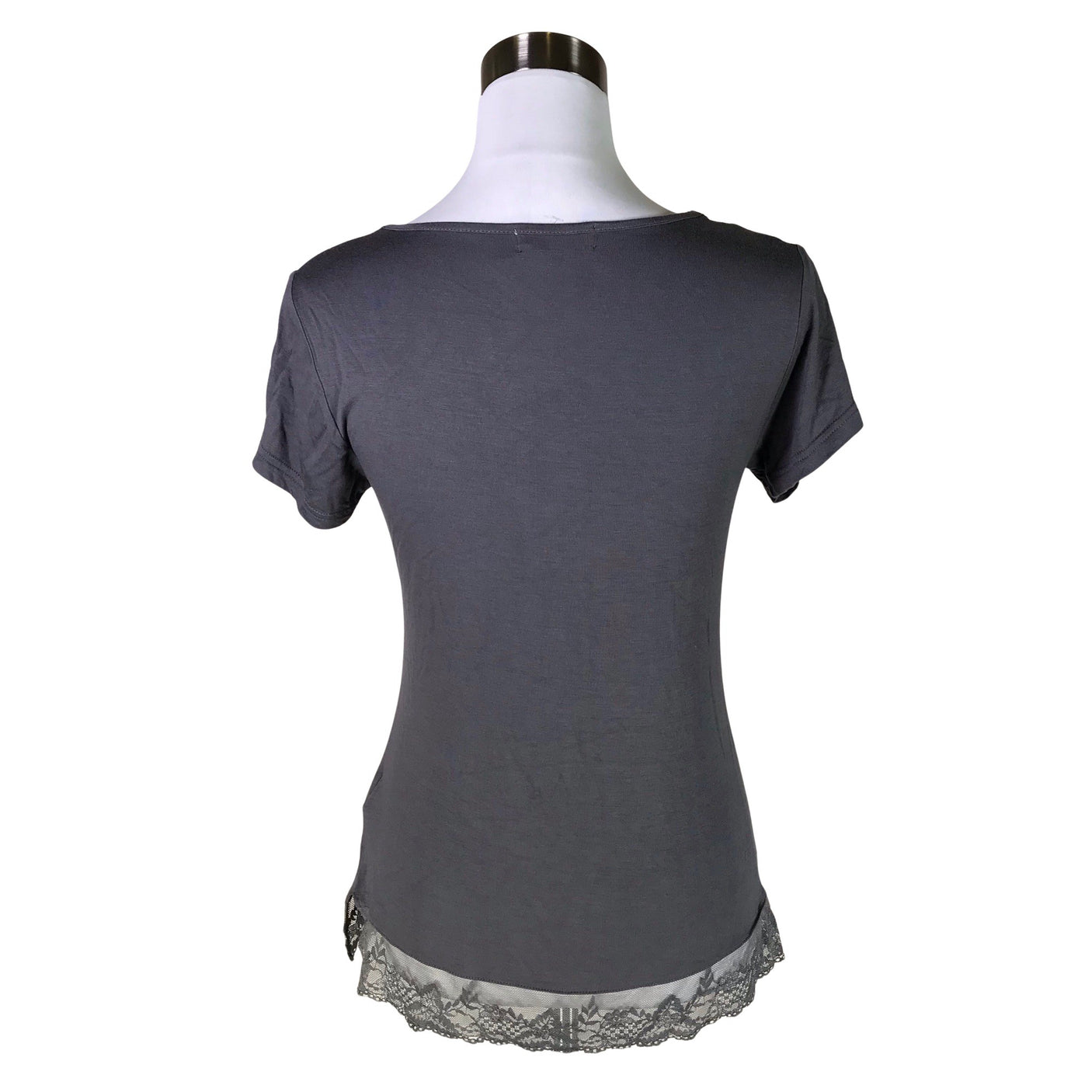 Unisex Cream - T-särk, suurus 38 - Hall (2)