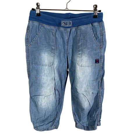 Unisex Polarn O. Pyret - Teksast poolpikad püksid, suurus 128 - 134 - Sinine ()