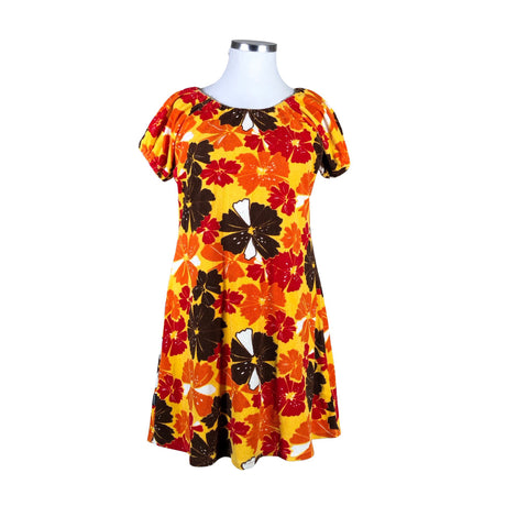 Unisex Metsola - Dressikangast kleit, suurus 42 - Kollane ()