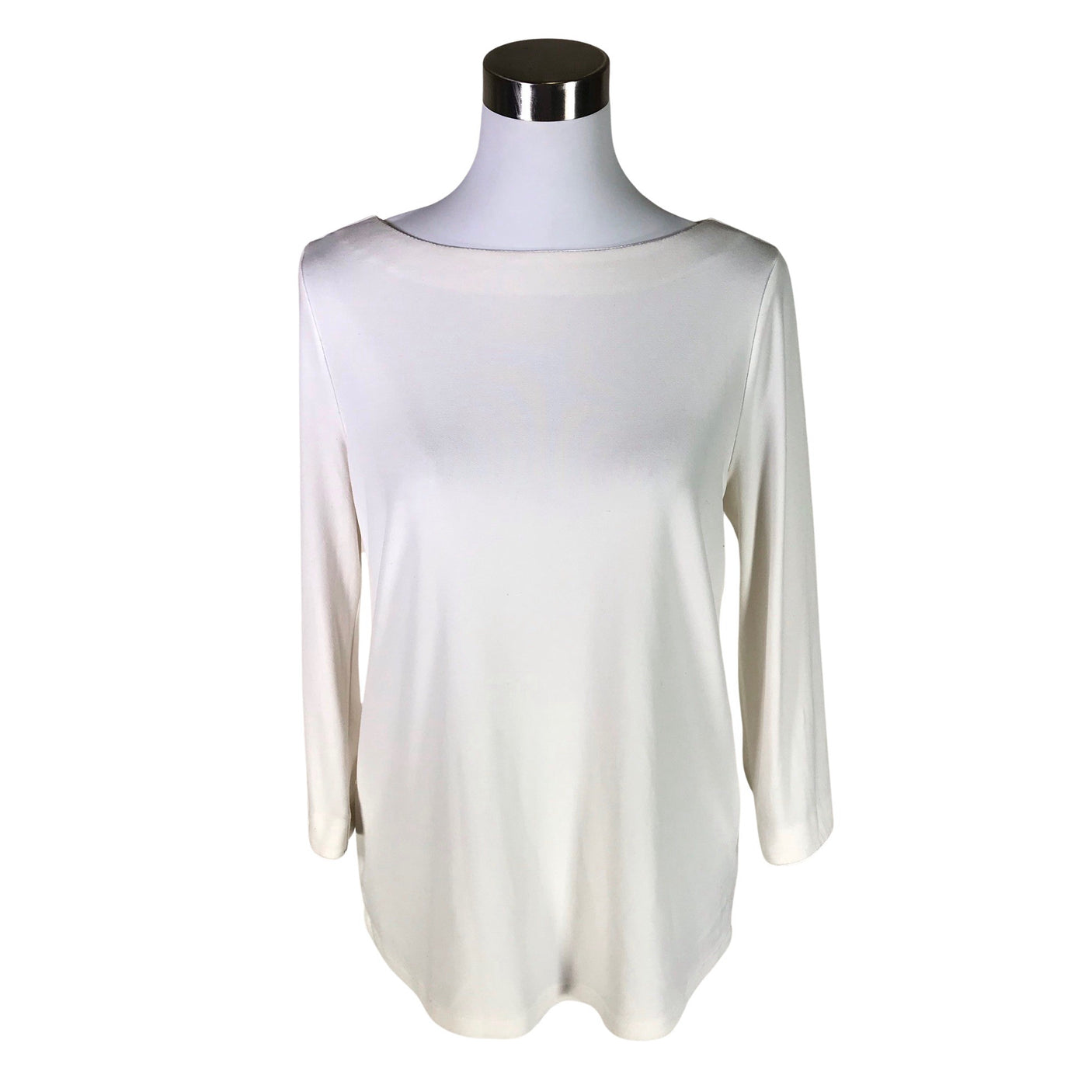 Unisex Esprit - Trikotaažist pluus, suurus 38 - Looduslik valge (1)