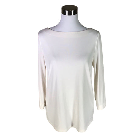 Unisex Esprit - Trikotaažist pluus, suurus 38 - Looduslik valge ()