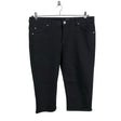 Unisex Esprit - Teksast poolpikad püksid, suurus W34 - Must ()
