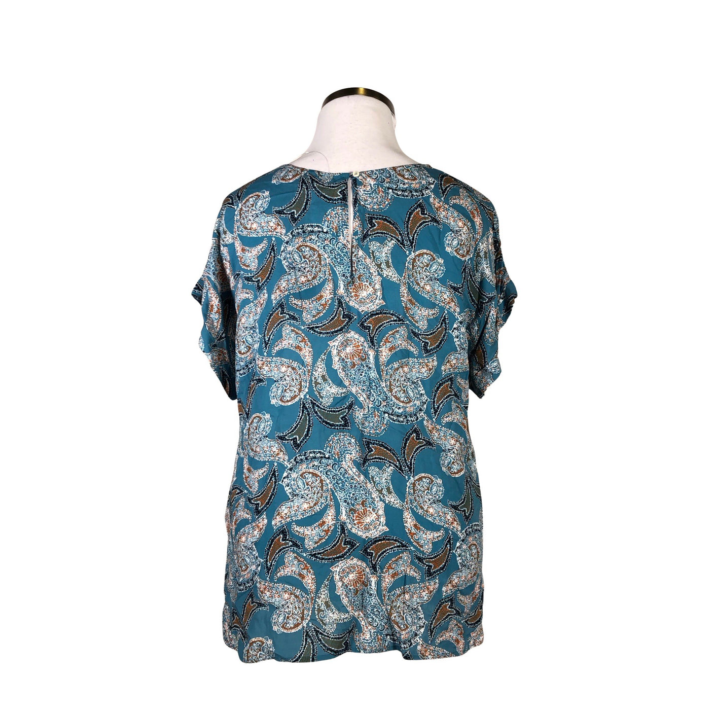 Unisex Marc O'Polo - Lühikeste käistega pluus, suurus 44 - Helesinine (2)