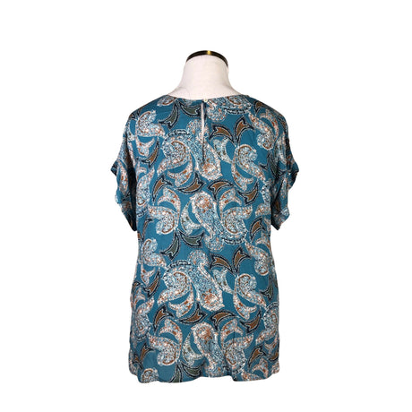 Unisex Marc O'Polo - Lühikeste käistega pluus, suurus 44 - Helesinine (2)