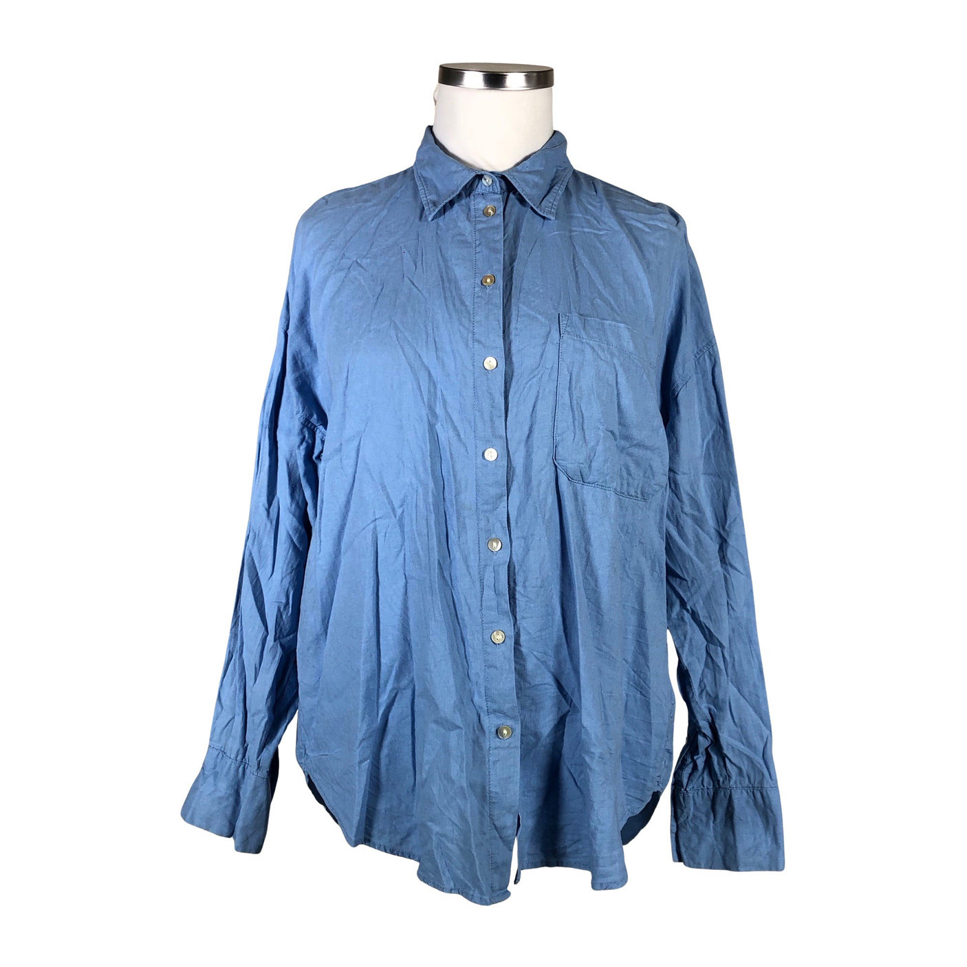 Unisex Lindex - Pluus, suurus 42 - Helesinine (1)