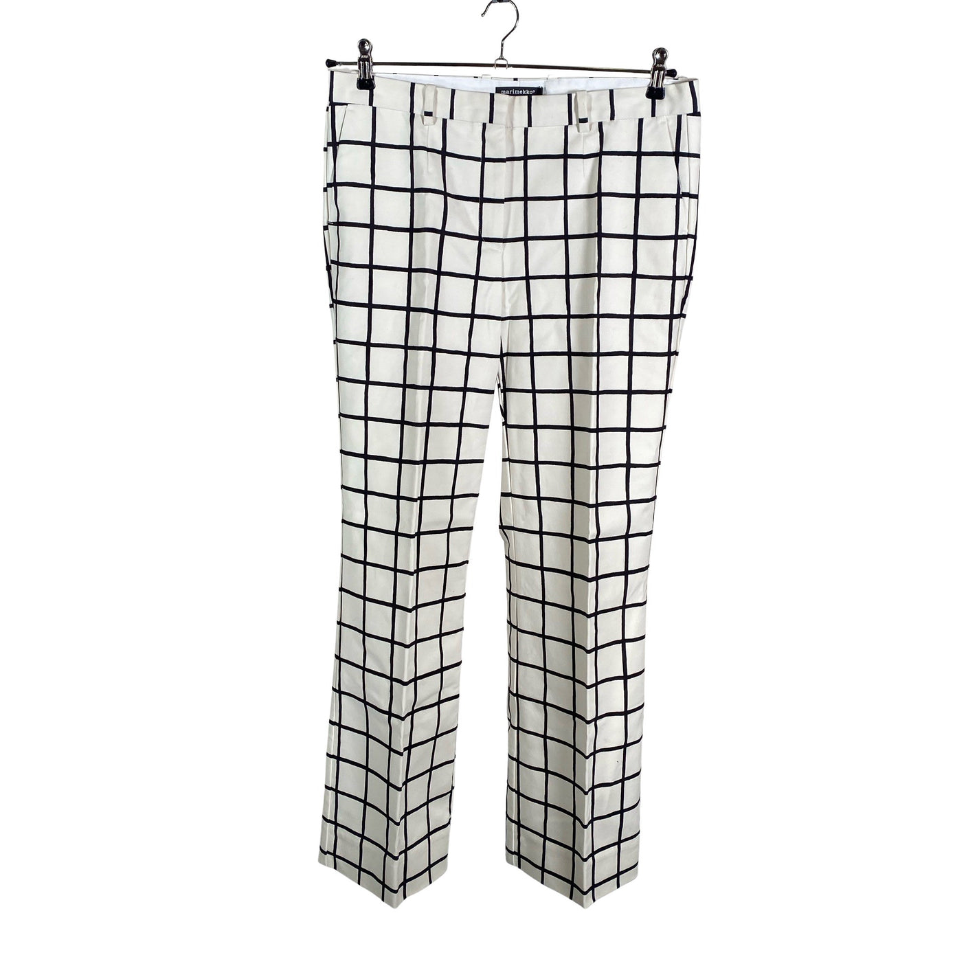 Unisex Marimekko - Mittevenivad püksid, suurus 40 - Looduslik valge (1)